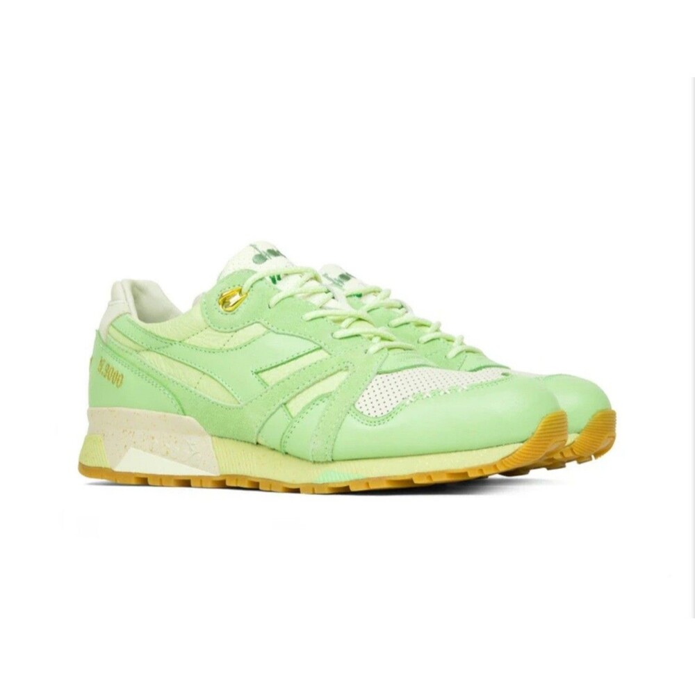 Diadora x Feature N9000 Pistachio Ice Cream Size 9 Made In Italy V7000 Green